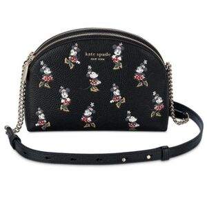 Kate Spade Black Disney Minnie Mouse Crossbody Bag